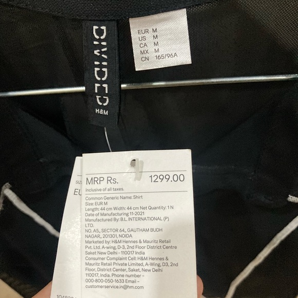 NWOT Sexy mesh top by H&M - Picture 3 of 3